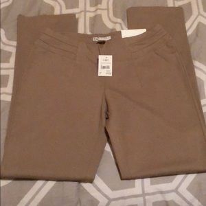 NWT khaki Slacks. Size S.
